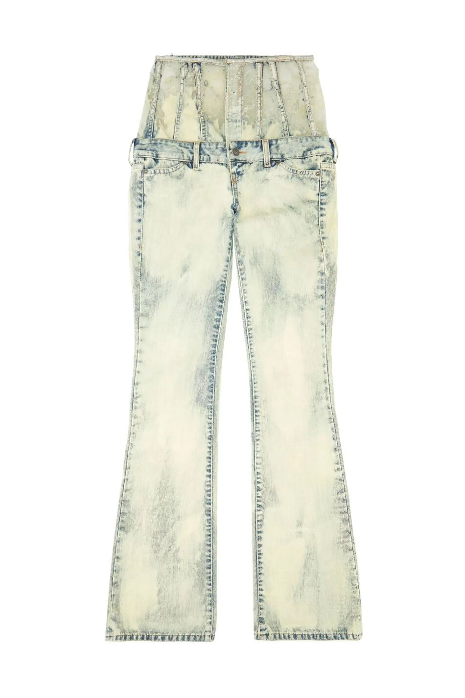 Women Diesel Bootcut And Flare Jeans 1969 D-Ebbey 068Gp