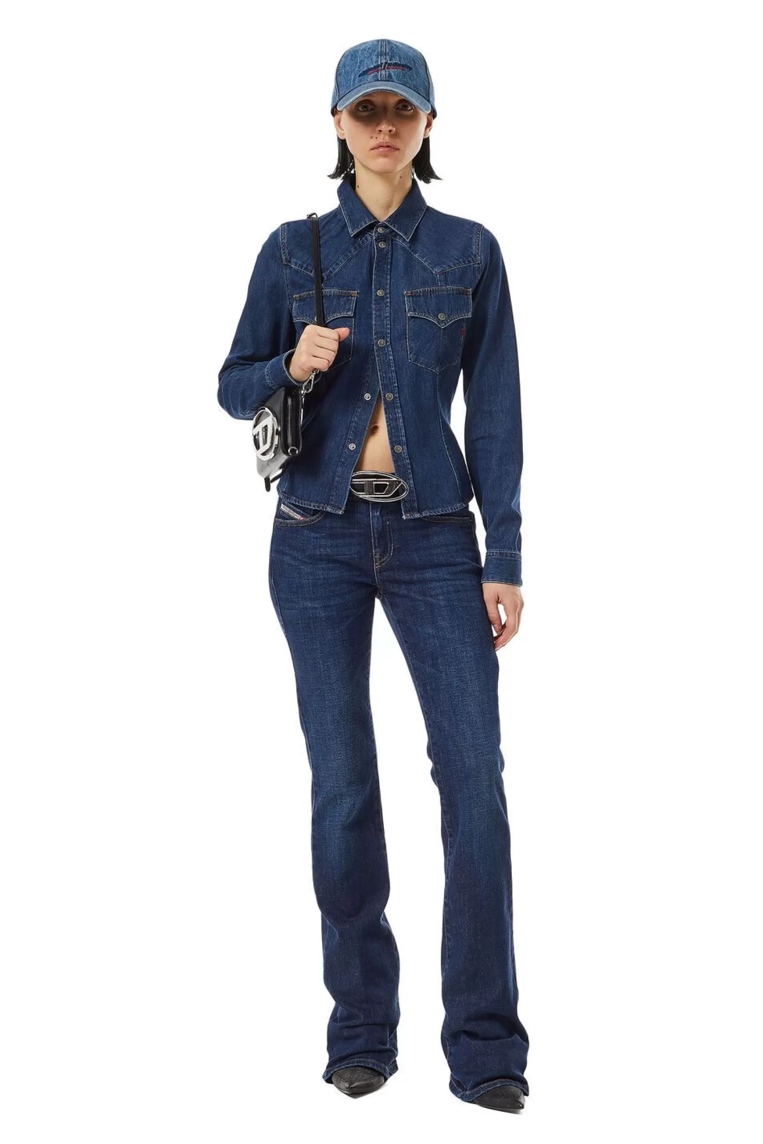 Women Diesel Bootcut And Flare Jeans 1969 D-Ebbey 09B90