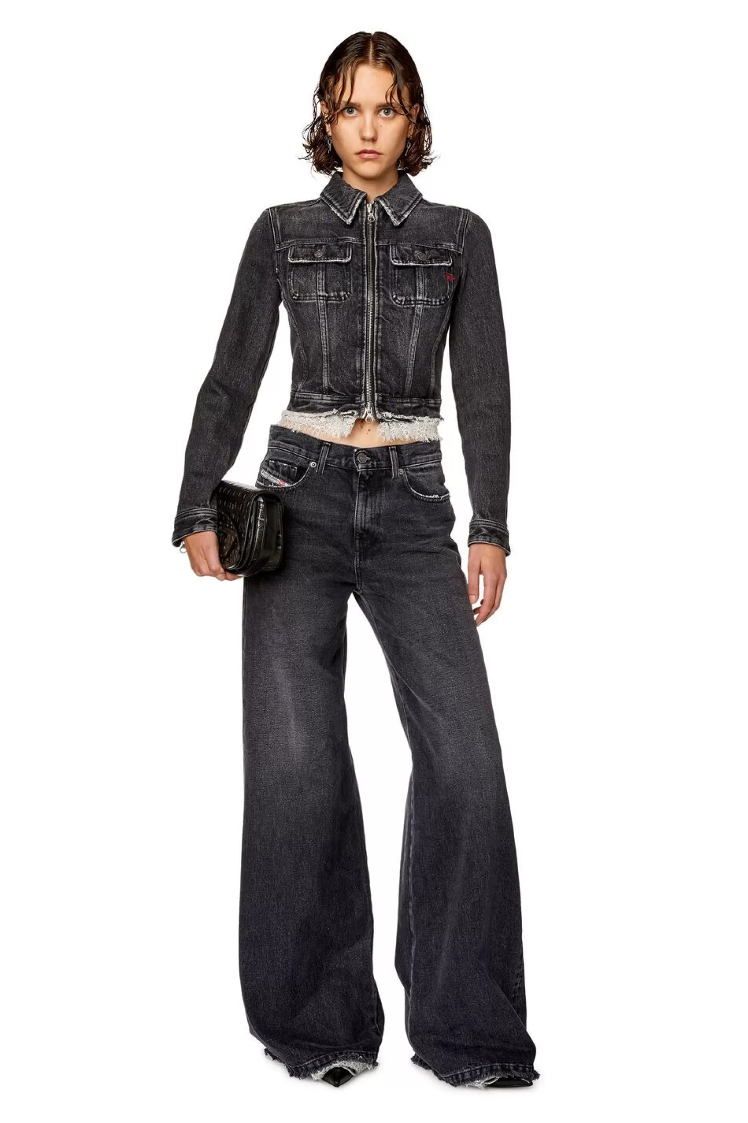 Women Diesel Bootcut And Flare Jeans 1978 D-Akemi 007S2