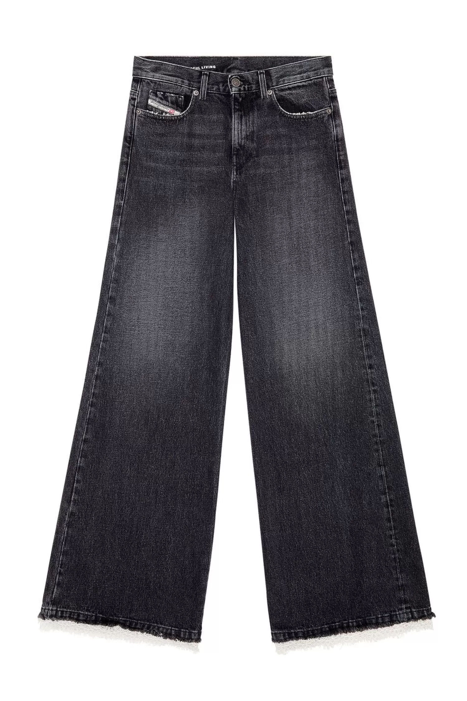 Women Diesel Bootcut And Flare Jeans 1978 D-Akemi 007S2