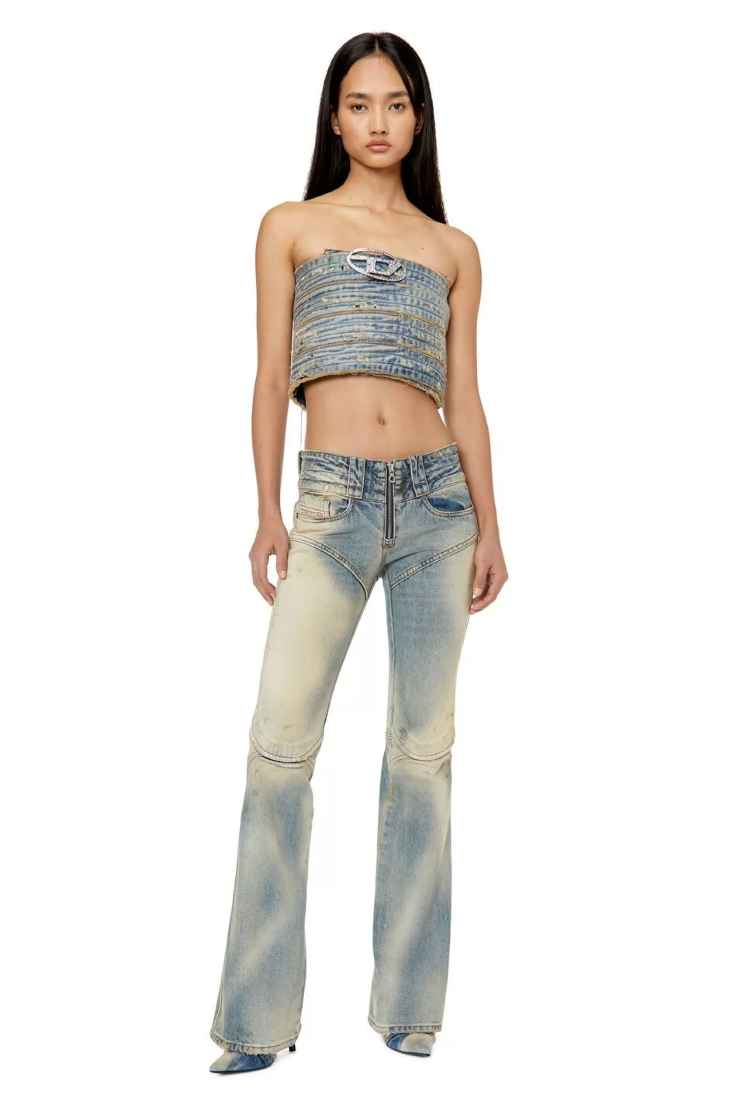 Women Diesel Bootcut And Flare Jeans Belthy 0Enaf