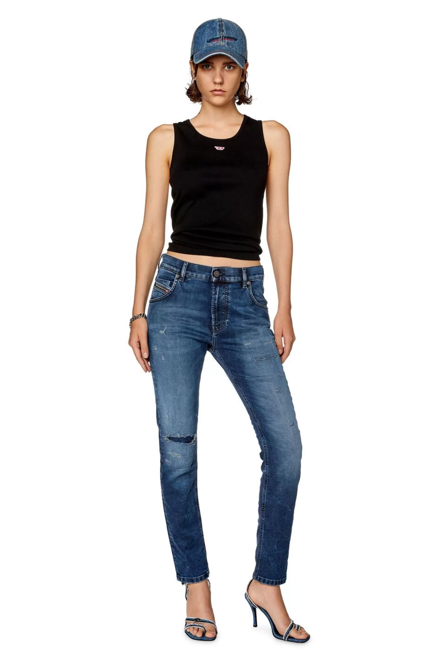 Women Diesel Boyfriend 2031 D-Krailey Joggjeans® E9H11