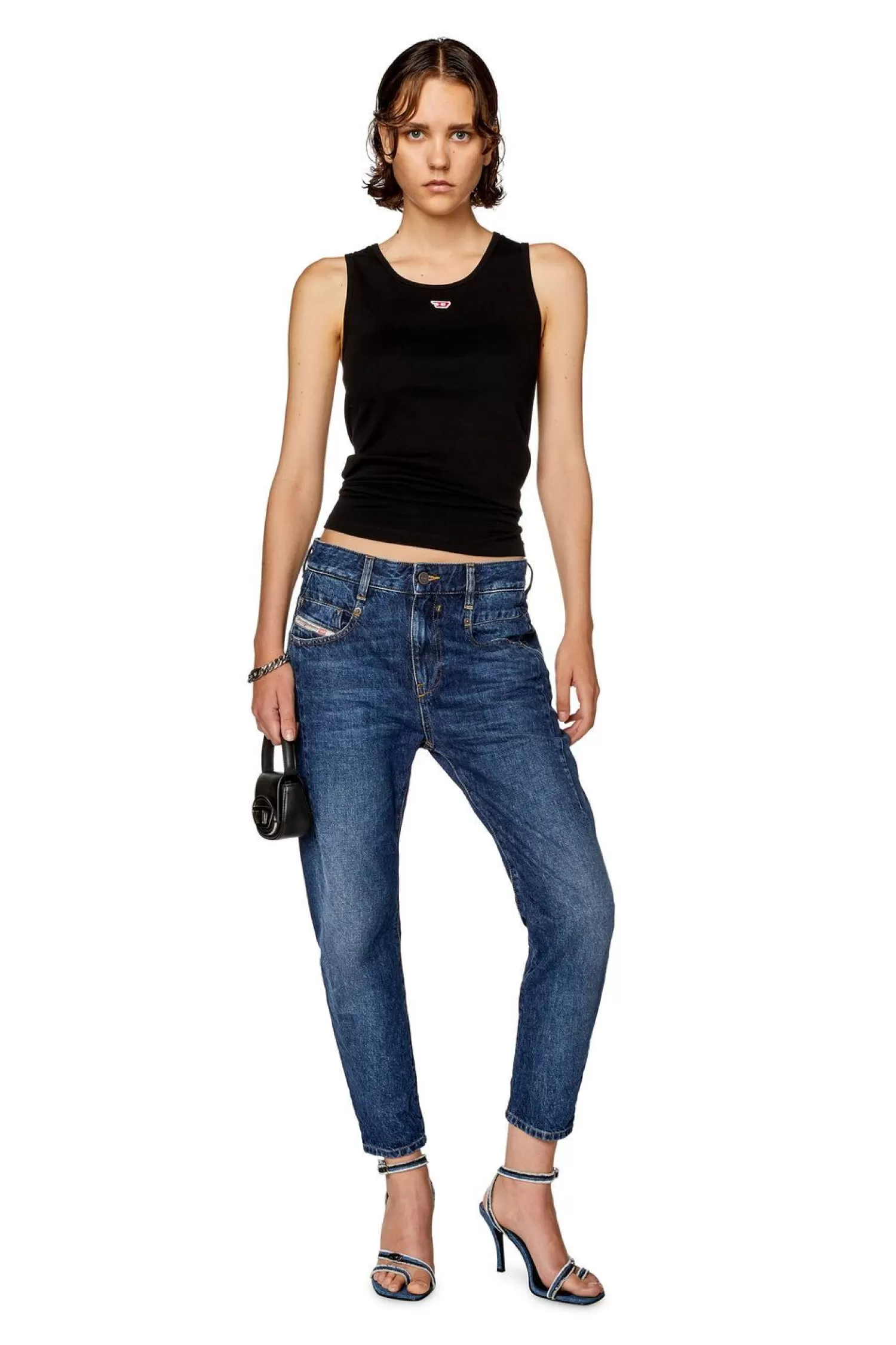 Women Diesel Boyfriend Jeans Fayza 09F35