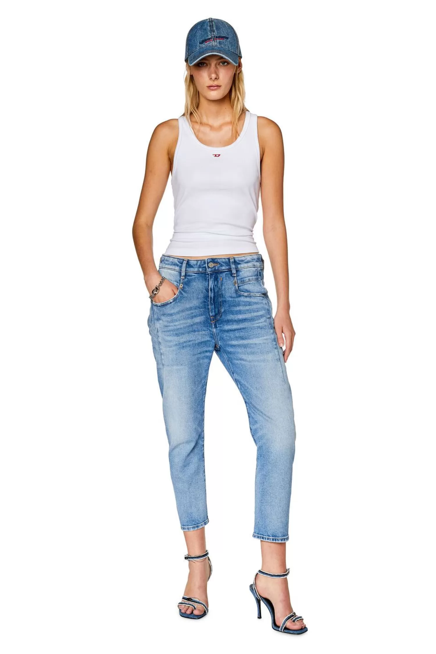 Women Diesel Boyfriend Jeans Fayza 09G24