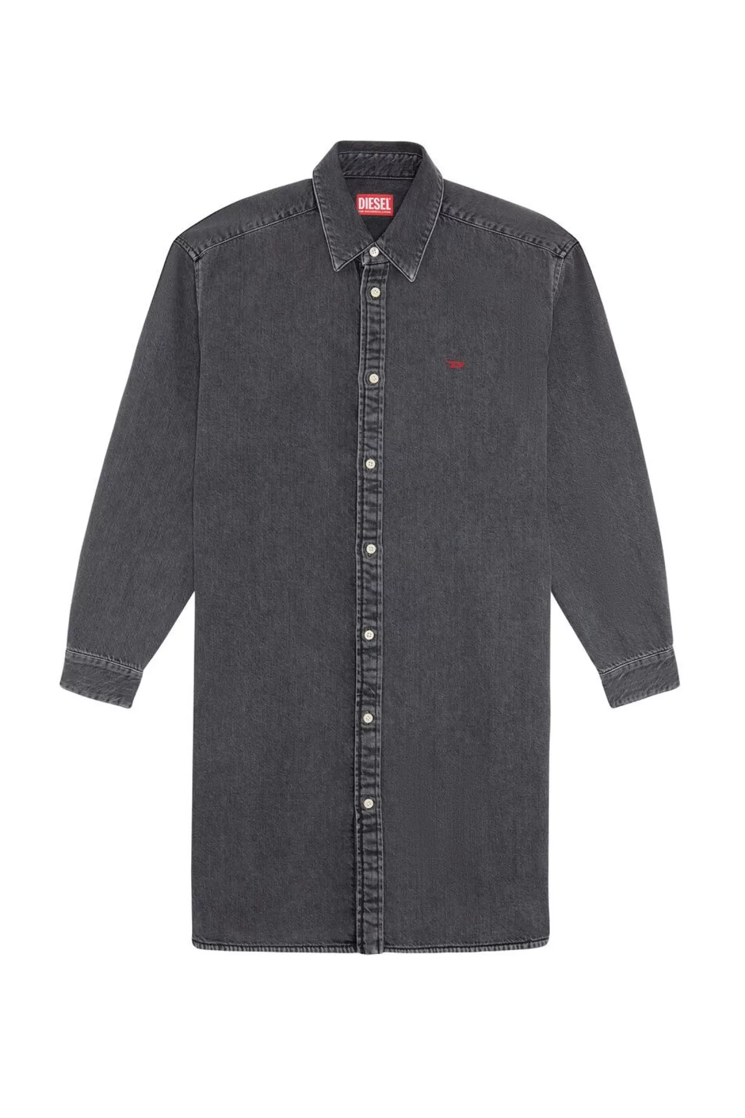 Women Diesel De-Blex Shirt Dress