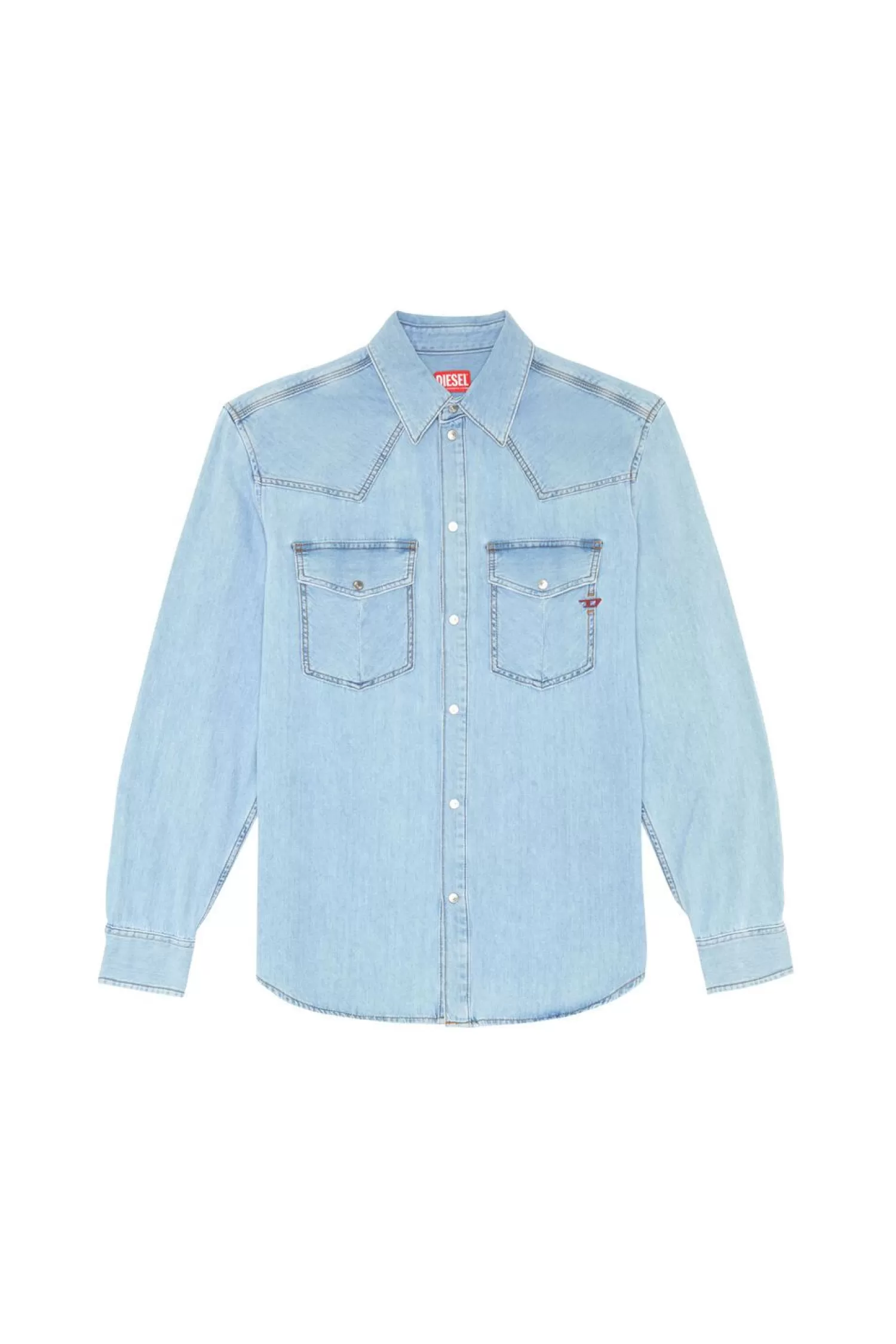 Men Diesel D-Ocean Western Shirt