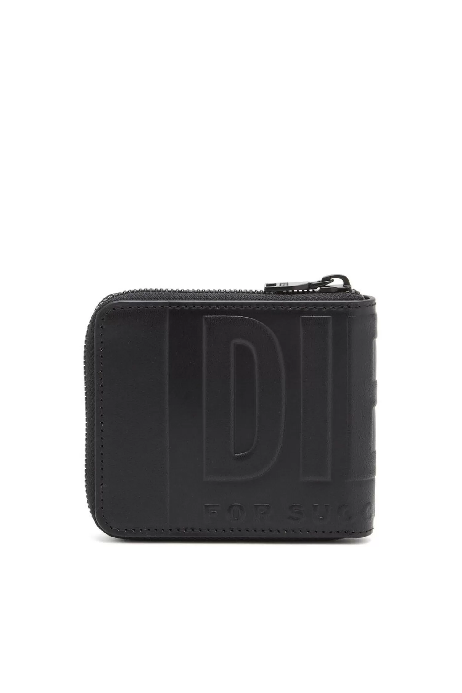 Men Diesel Dsl 3D Bi-Fold Coin Zip Xs