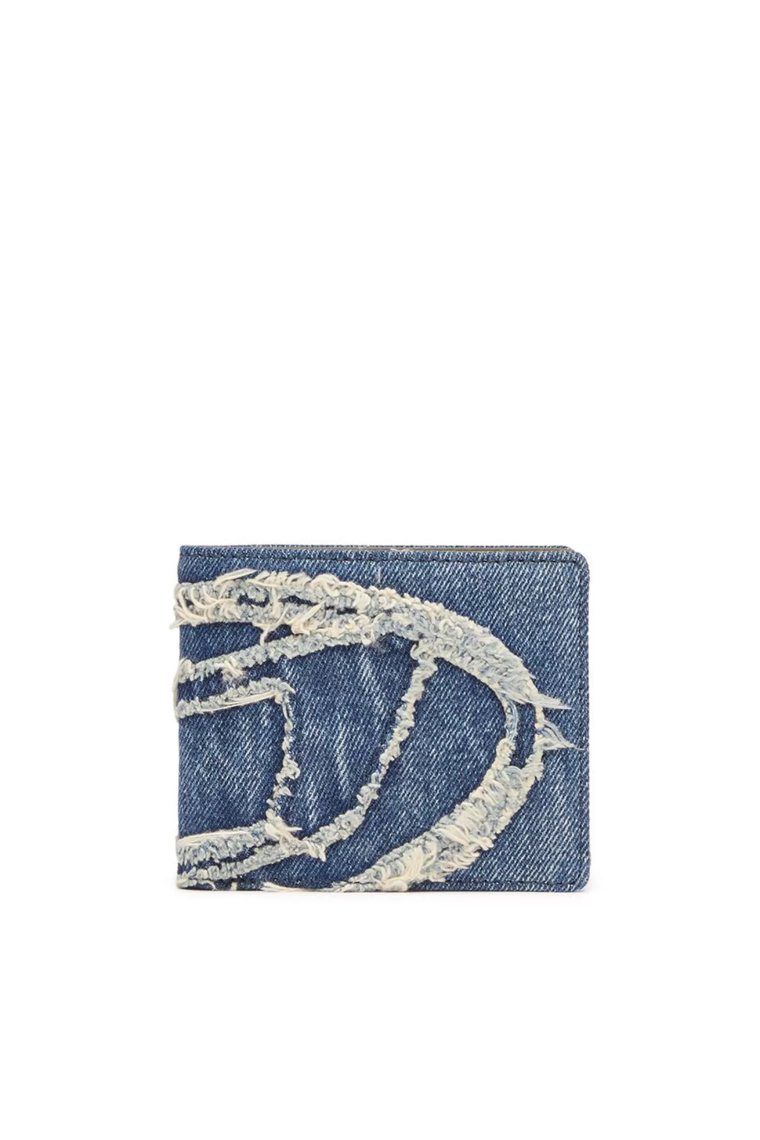 Men Diesel Medal-D Bi-Fold Coin S