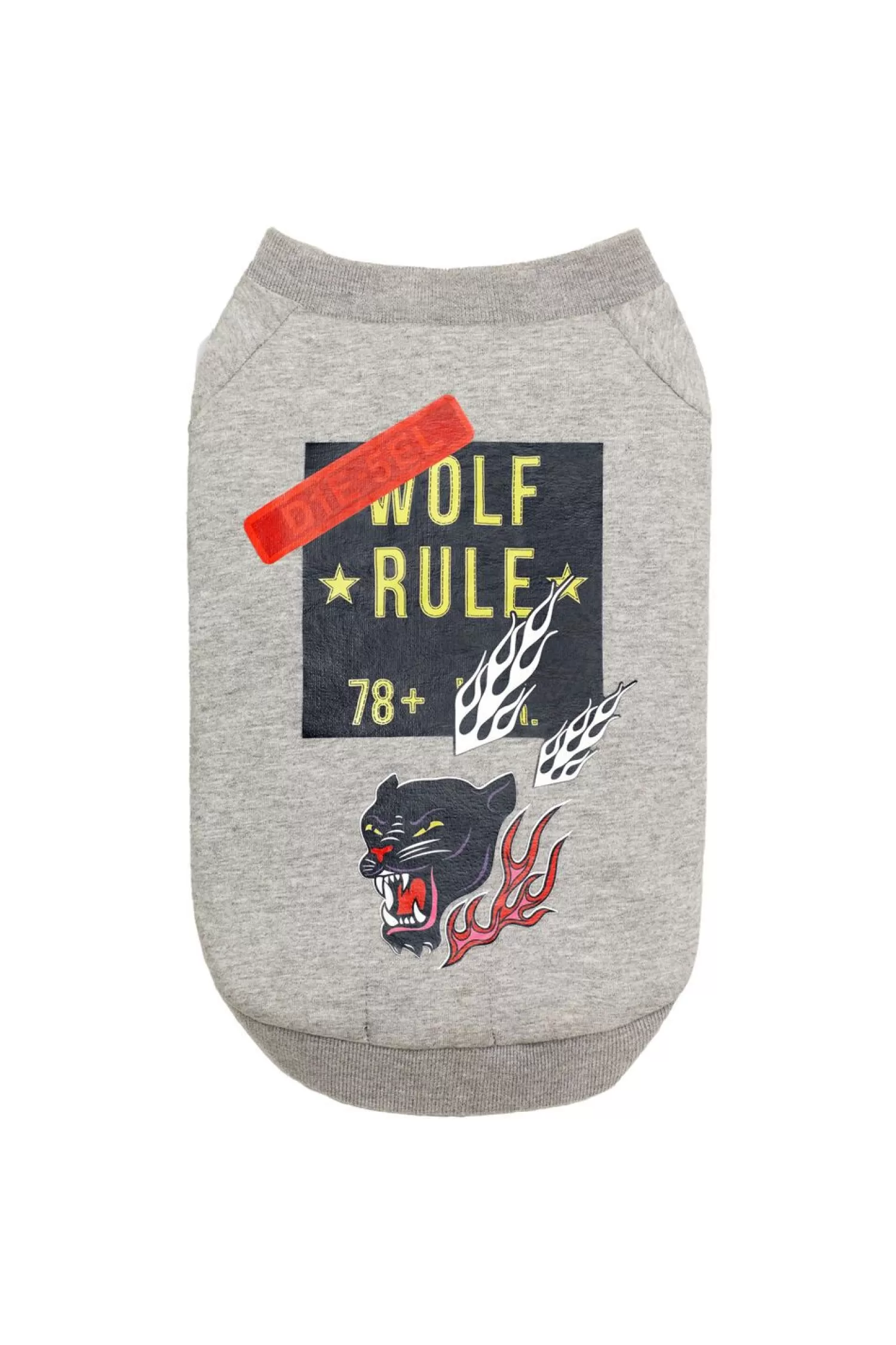 Women Diesel Pet-Wolf-Gry