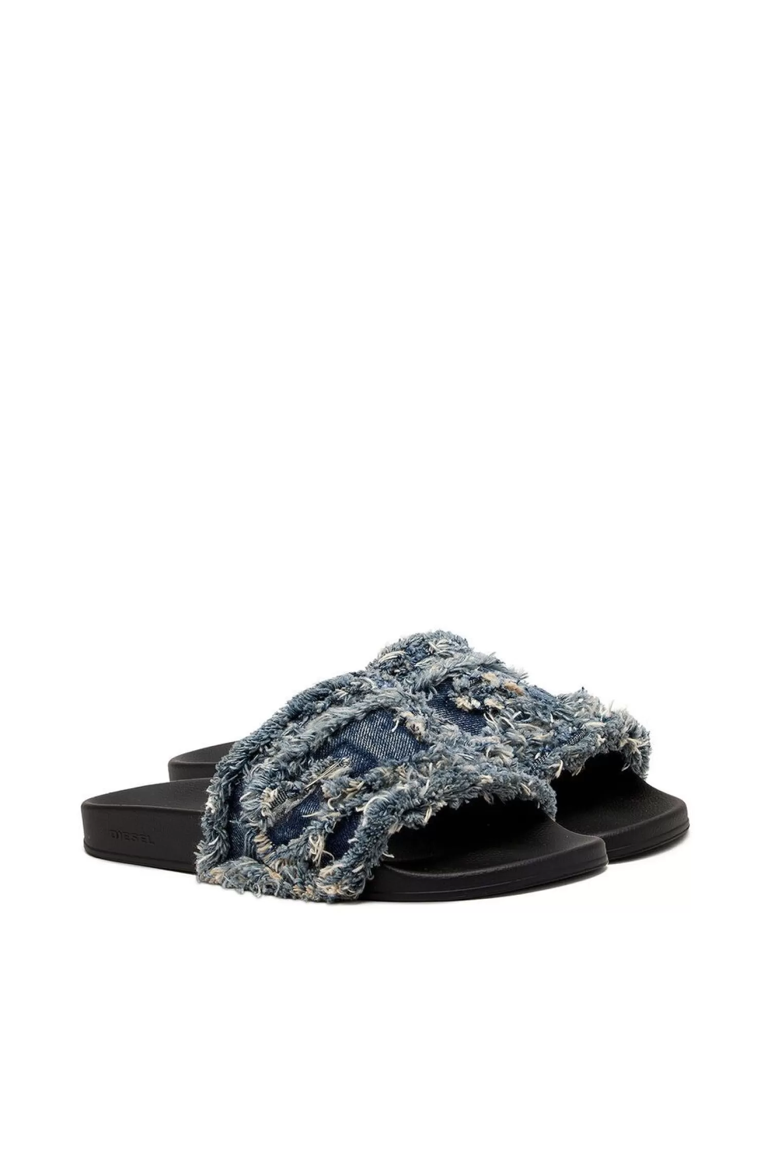 Women Diesel Sa-Slide D Denim