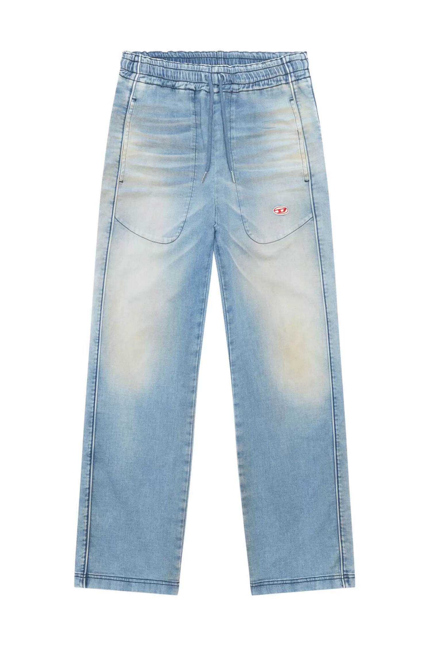 Women Diesel Straight D-Martians Track Denim 068Fk