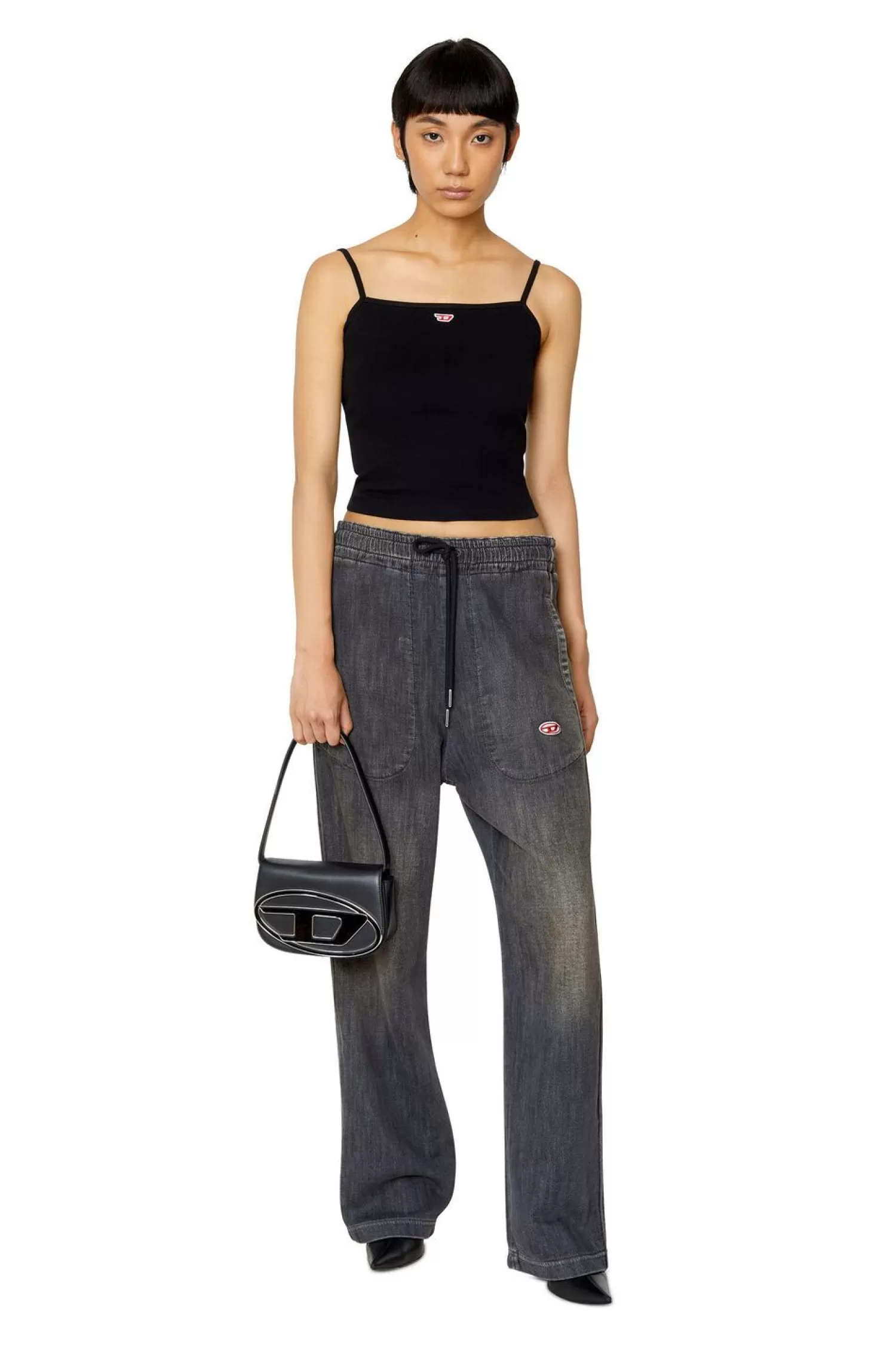 Women Diesel Straight D-Martians Track Denim 09E30