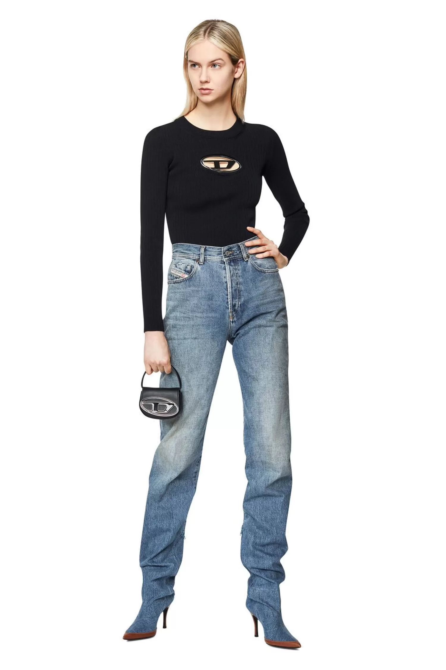 Women Diesel Straight Jeans 1956 D-Tulip 007A7