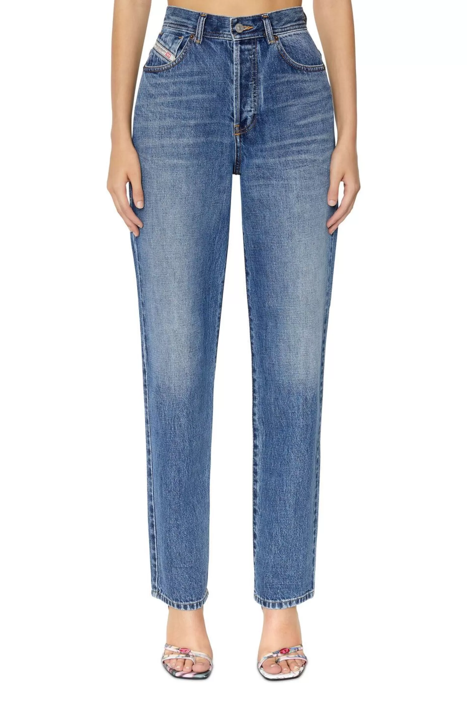 Women Diesel Straight Jeans 1956 D-Tulip 007C2