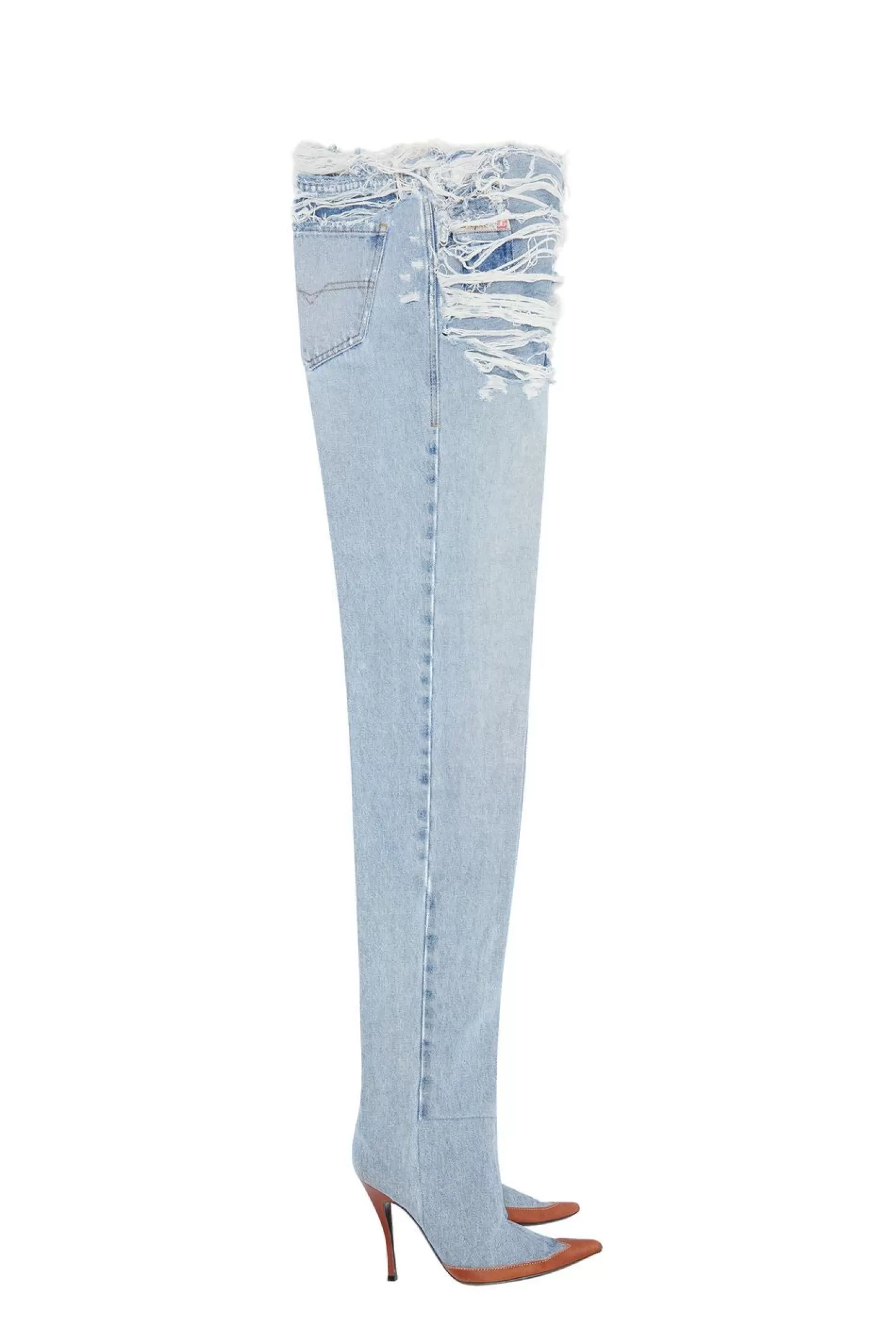 Women Diesel Straight Jeans 1956 D-Tulip 007N7