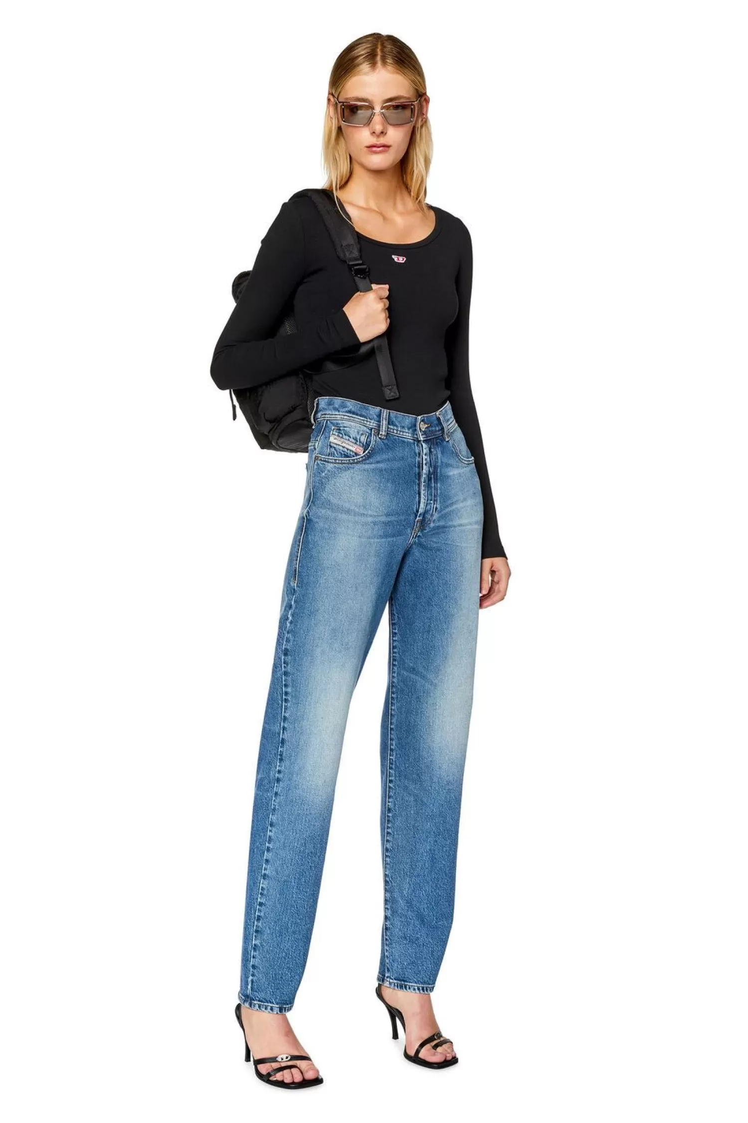 Women Diesel Straight Jeans 1956 D-Tulip 007P9