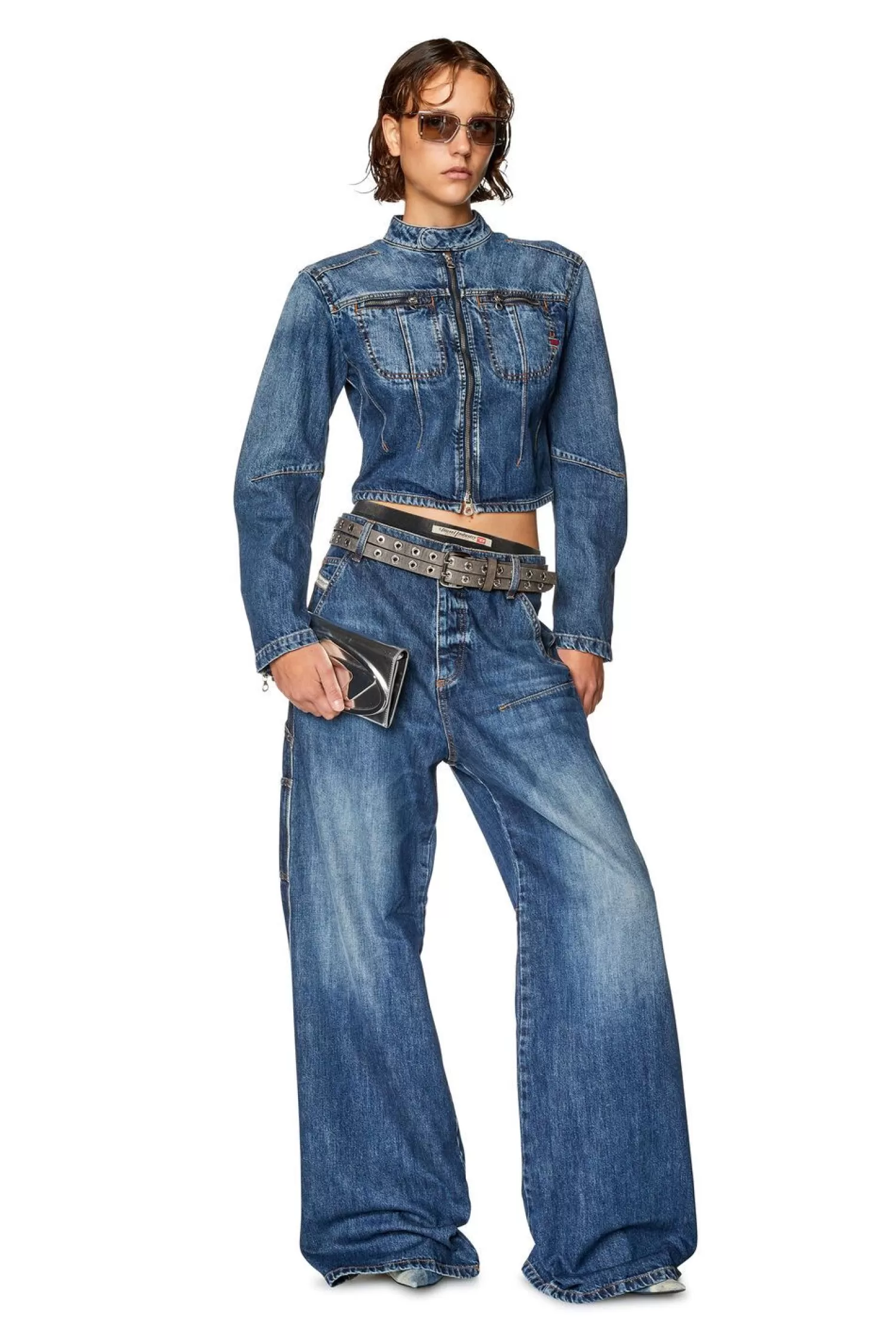 Women Diesel Straight Jeans 1996 D-Sire 0Hjaw