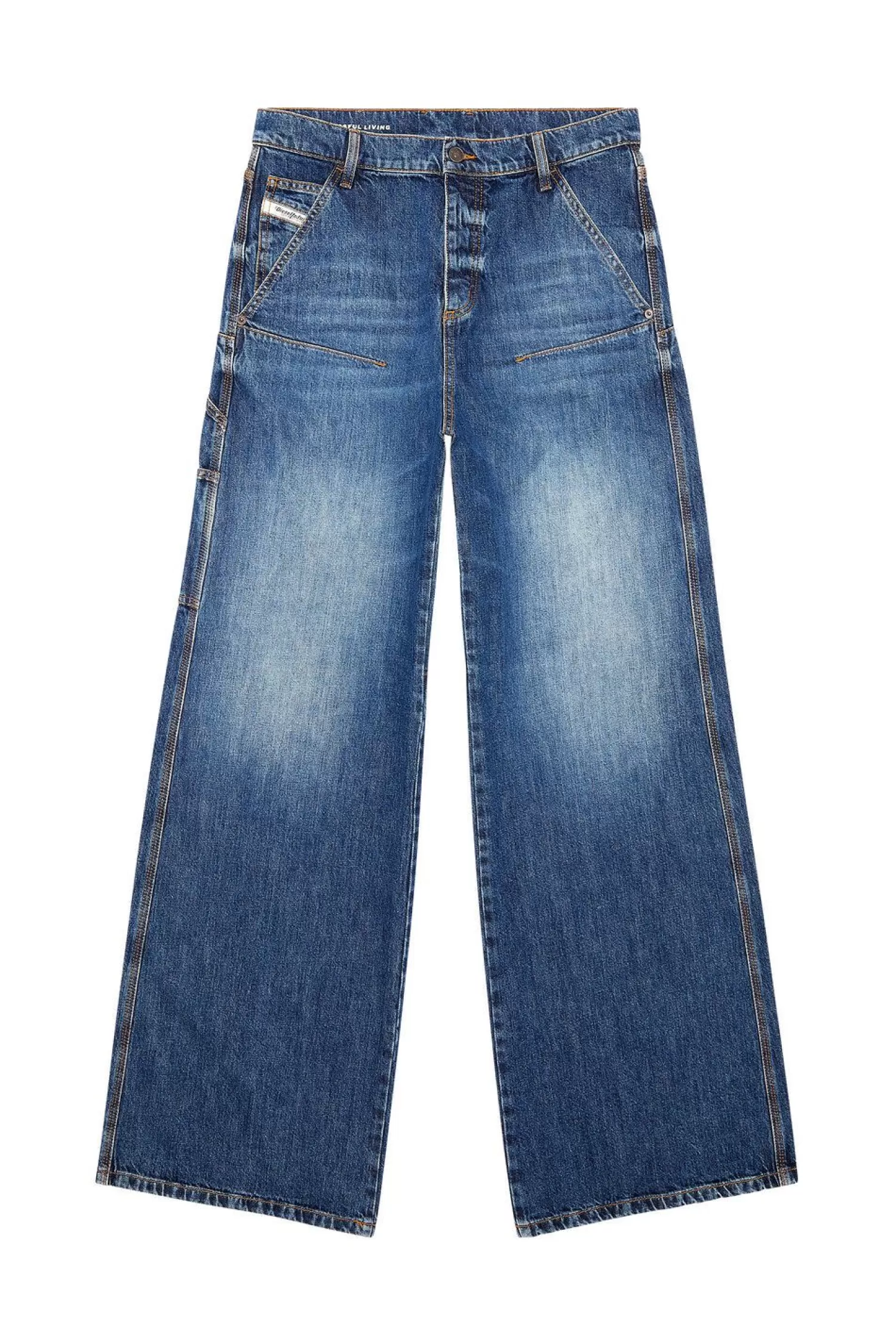 Women Diesel Straight Jeans 1996 D-Sire 0Hjaw