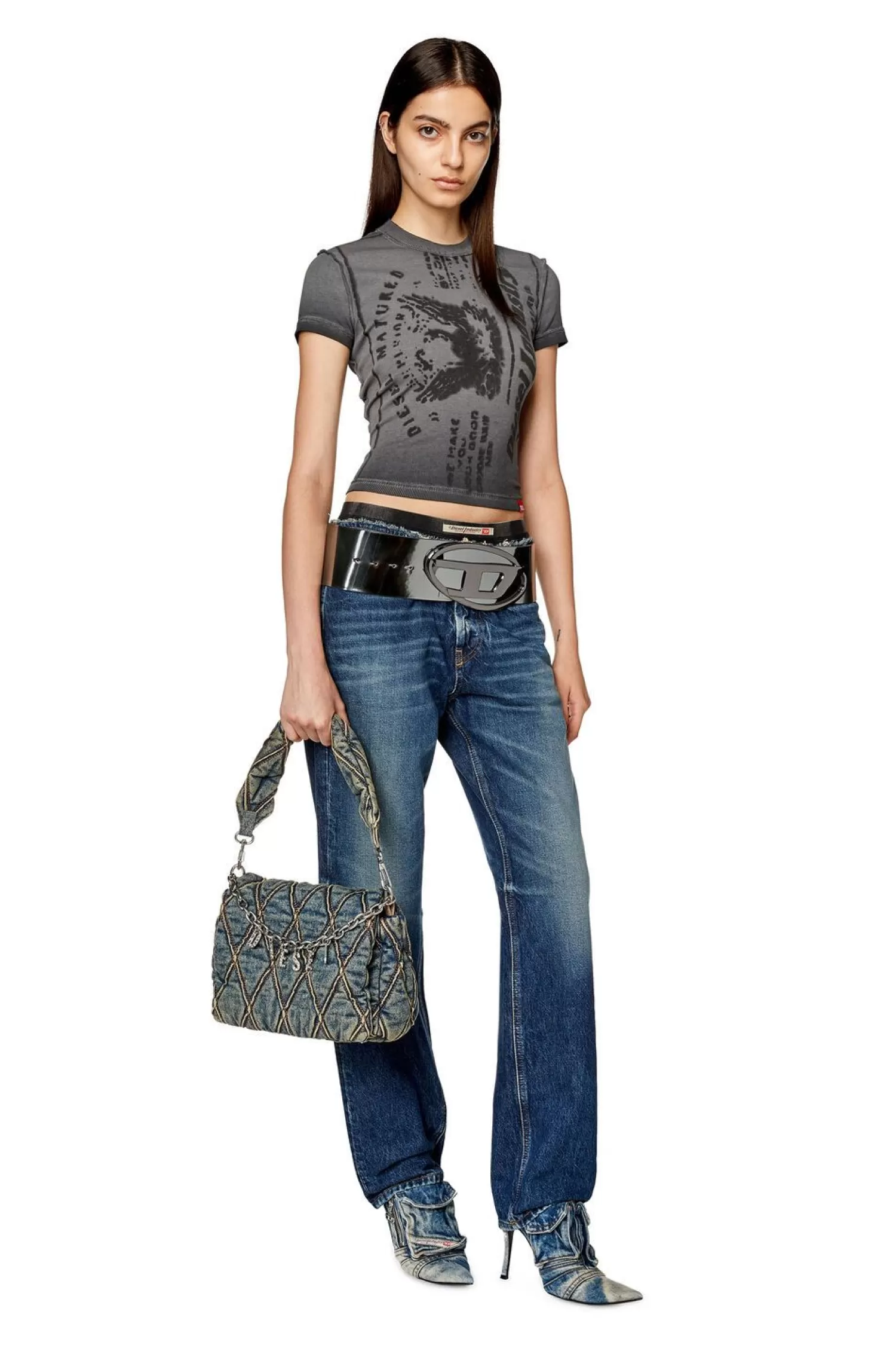 Women Diesel Straight Jeans D-Ark 09G92