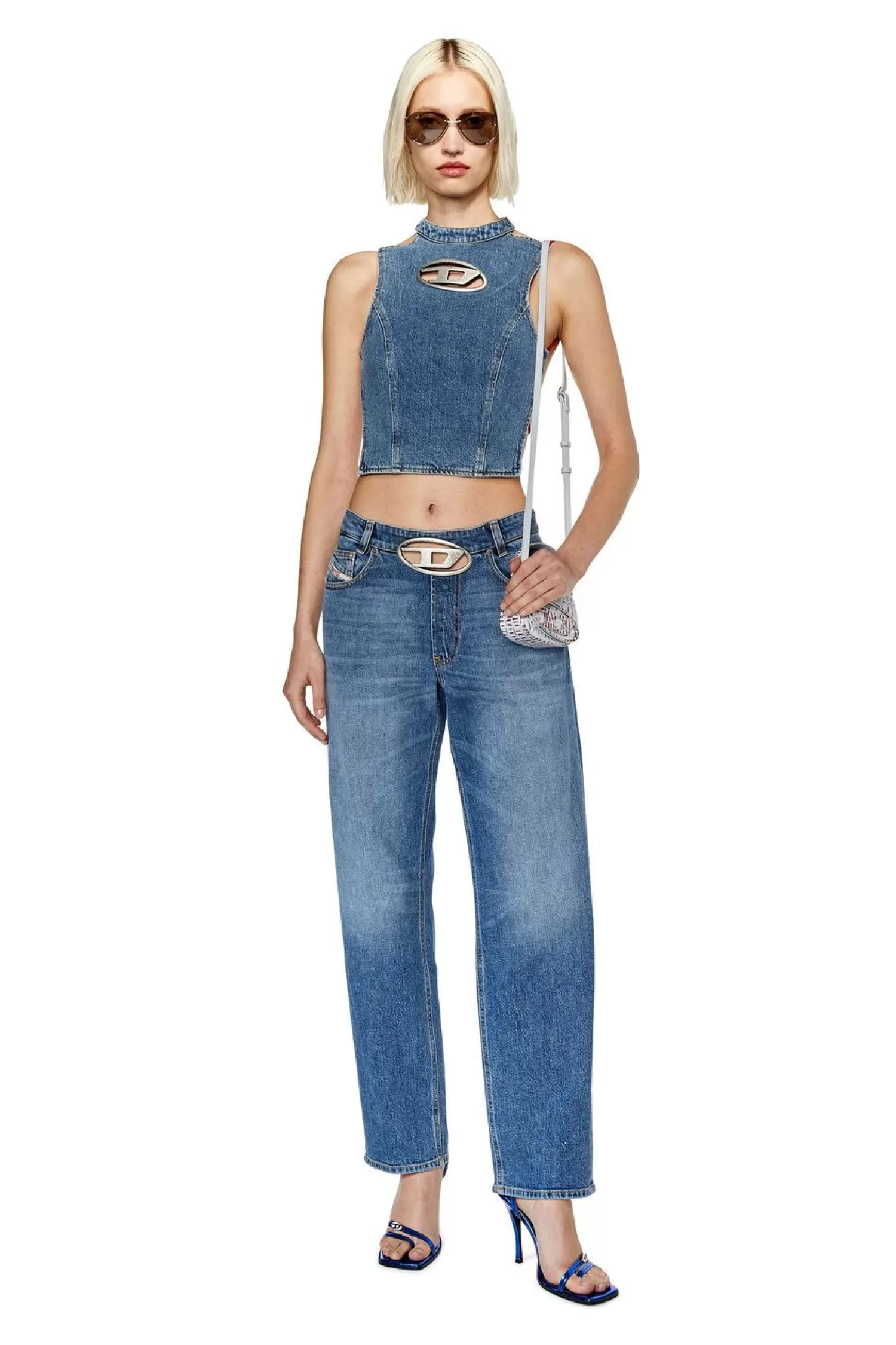 Women Diesel Straight Jeans D-Ark 0Lici