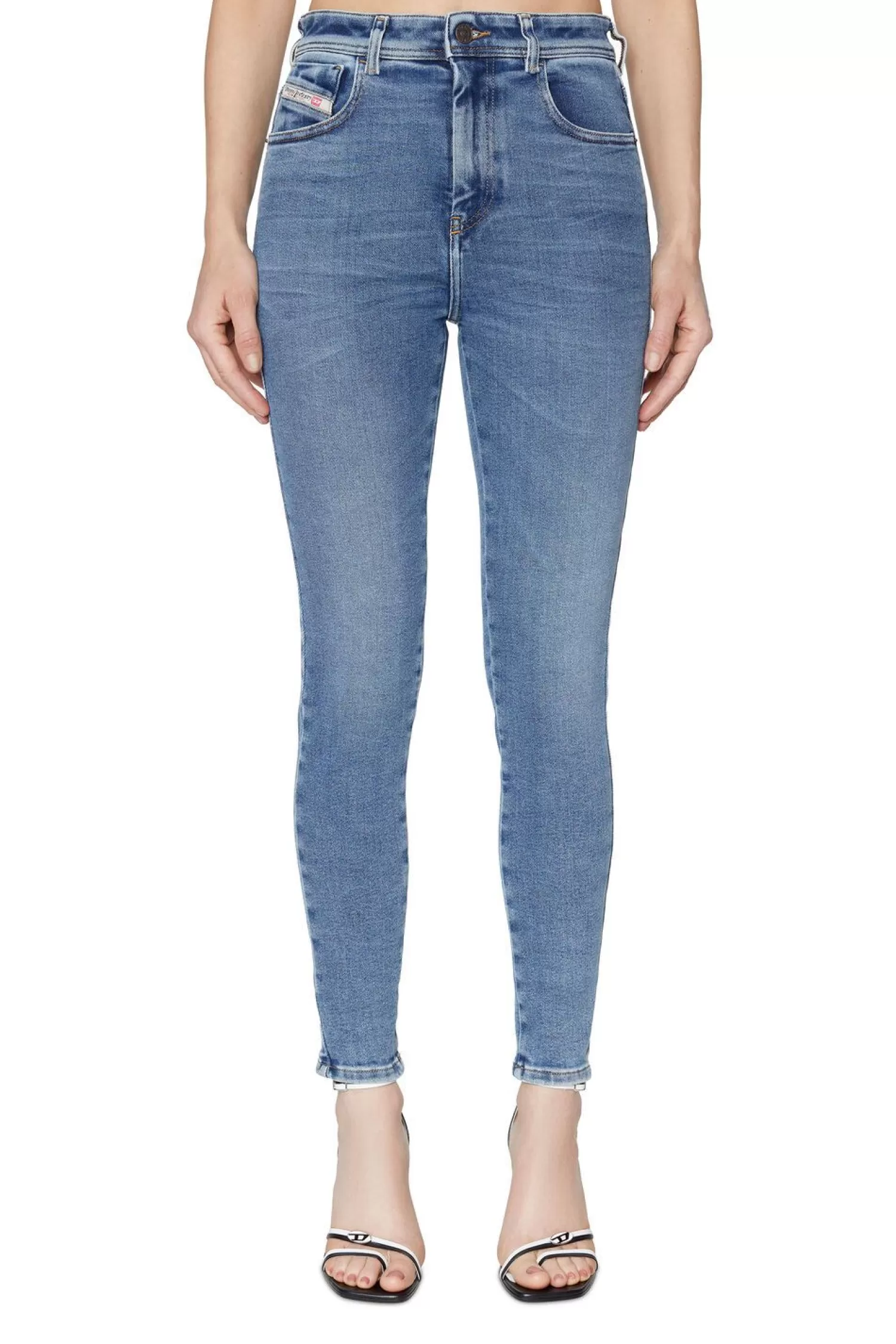 Women Diesel Super Skinny Jeans 1984 Slandy-High 09D62