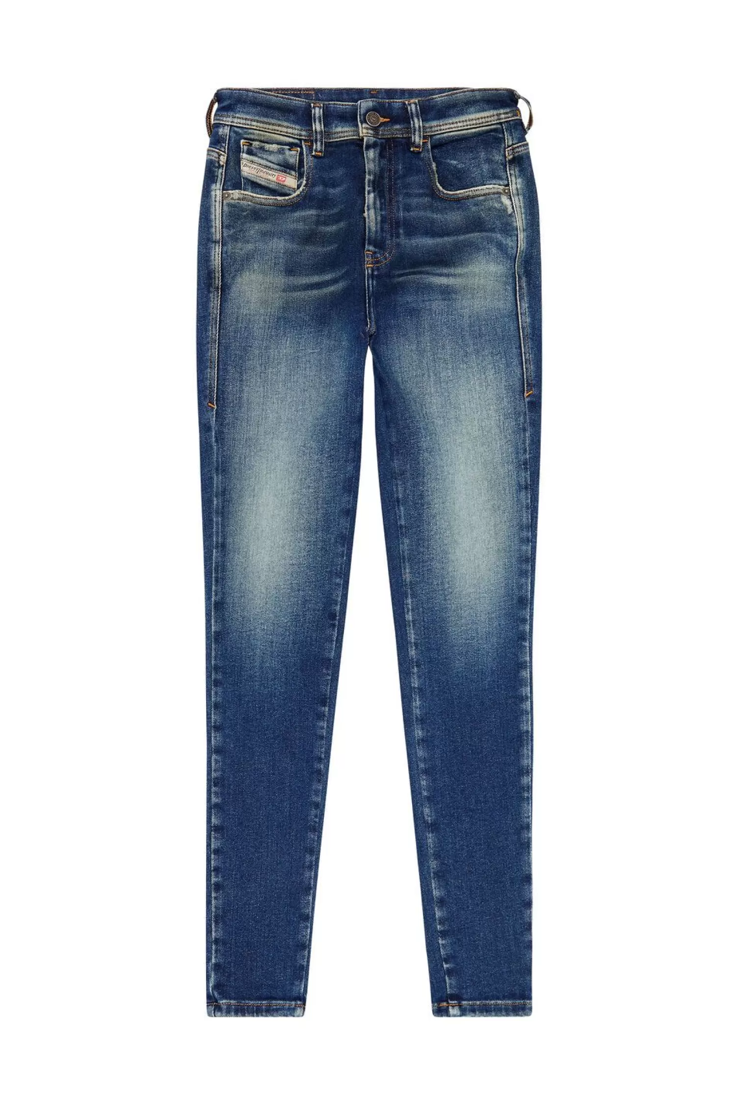 Women Diesel Super Skinny Jeans 1984 Slandy-High 09G90