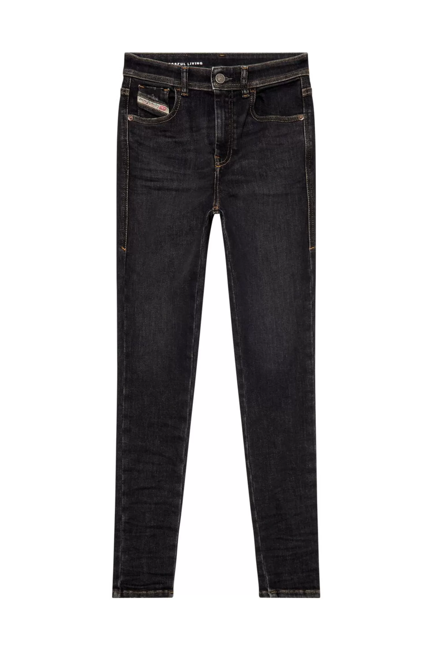 Women Diesel Super Skinny Jeans 1984 Slandy-High 09H89