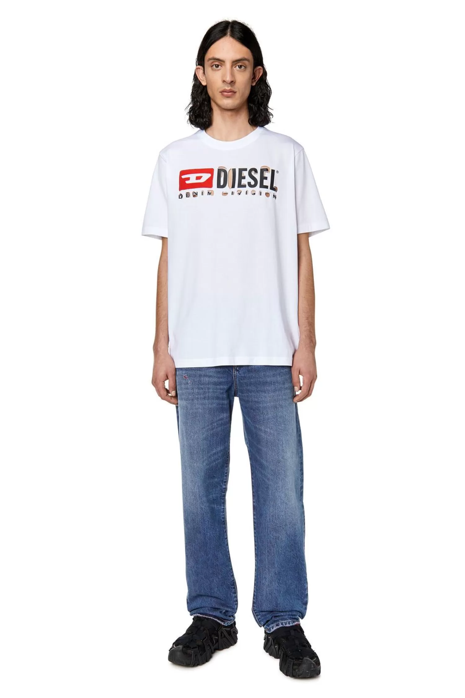 Men Diesel T-Just-Divstroyed